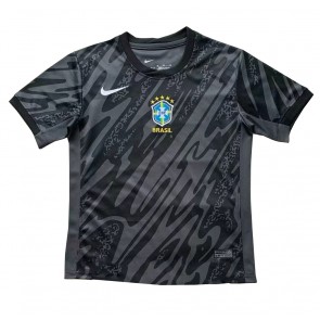 Brasilien Målmand Replika Udebanetrøje Copa America 2024 Kortærmet